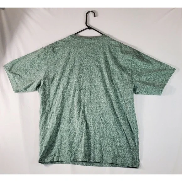 Carhartt Mens XL Heather Green Pocket T Shirt Original Fit Short Sleeve K87 G23 - Picture 6 of 7